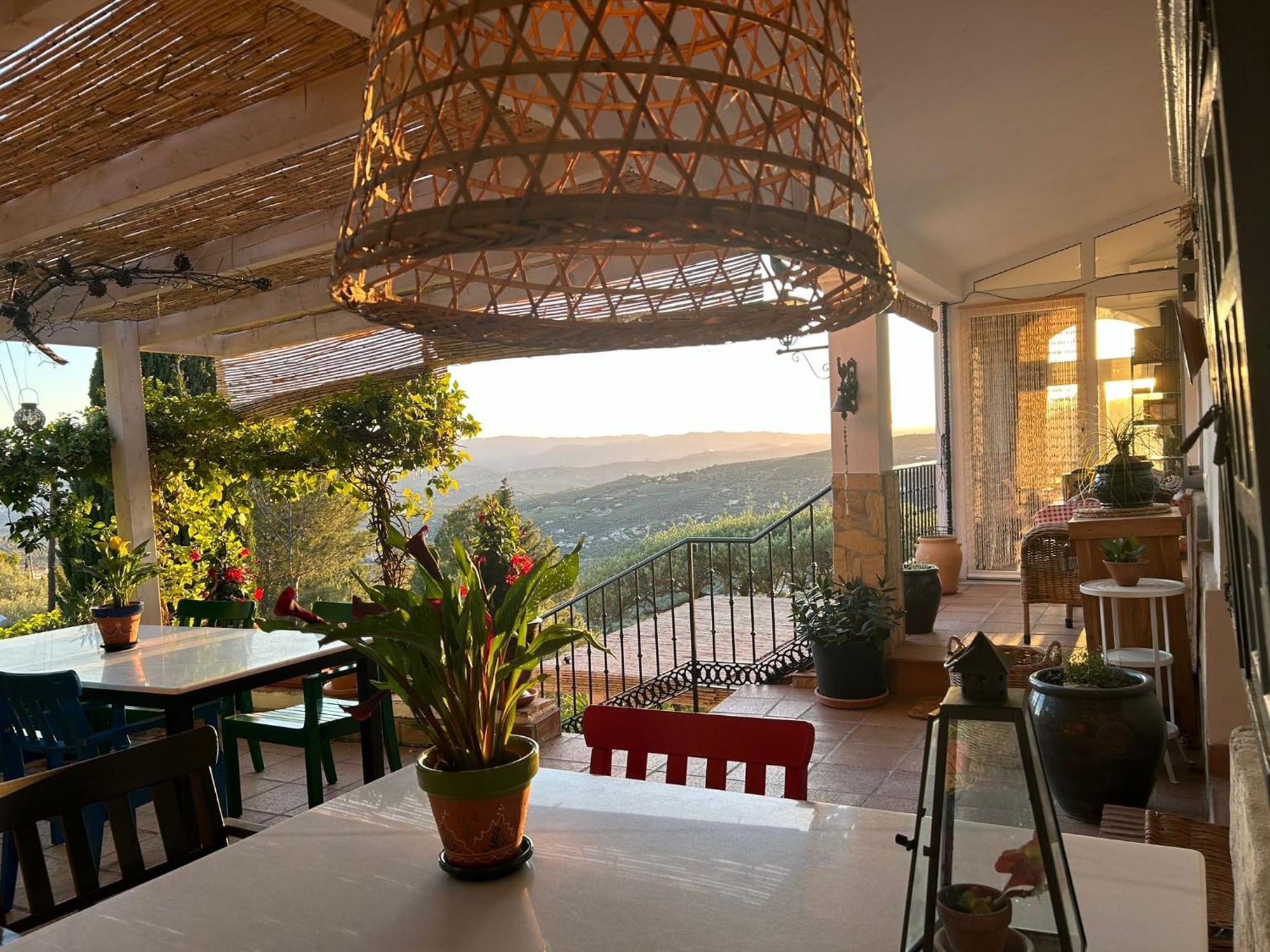 El Nispero Dulce Bed & Breakfast Alcaucin Luaran gambar